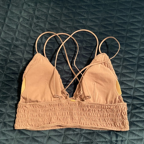 2 for $10 PINK’s Victoria Secret pink and black strappy bralettes M - Picture 2 of 8